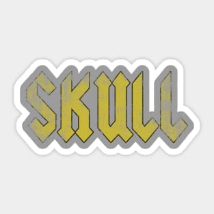 Skull Sticker